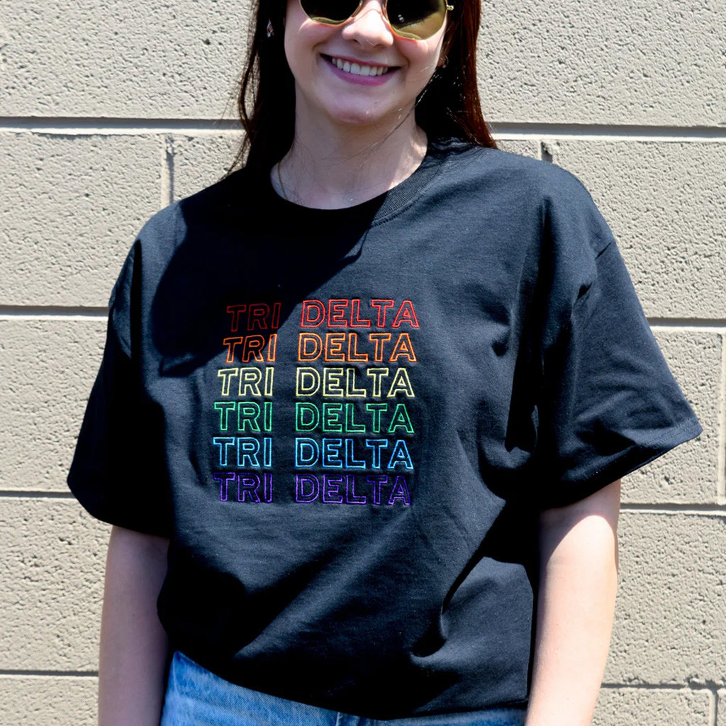 Sorority Merch PRIDE Sorority T-Shirt Embroidered Christmas Gifts For Friends