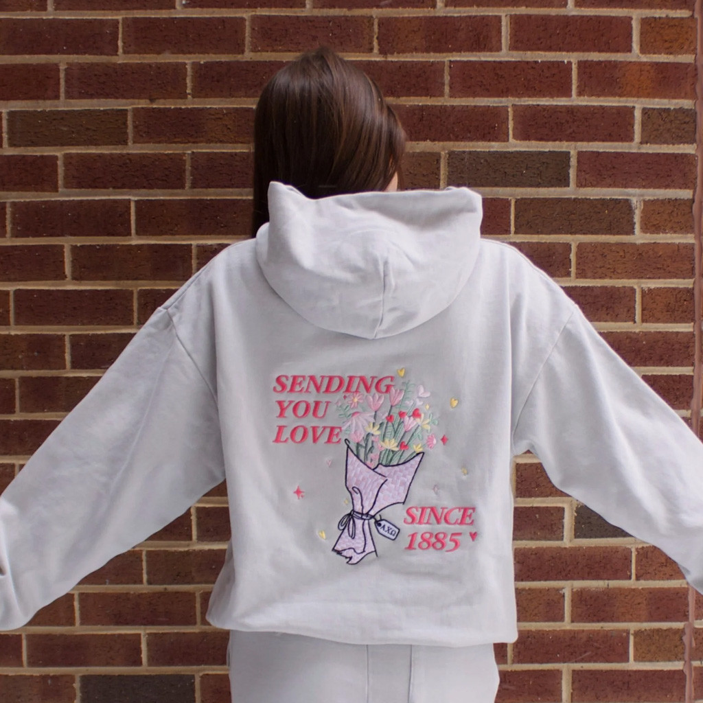 Sorority Merch Sending You Love Sorority Hoodie Christmas Present For Daughter