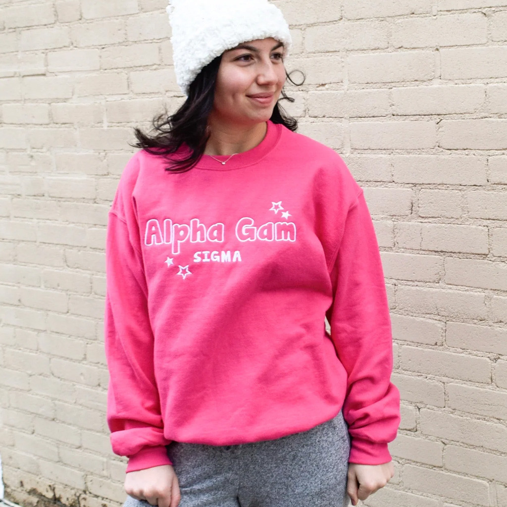 Sorority Merch Shine Bright Crewneck Sorority Sweatshirt Birthday Presents For Her