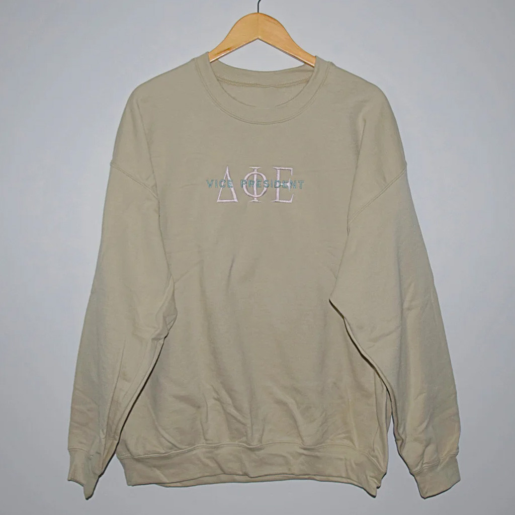 Sorority Merch Sorority Sweatshirt Embroidered Xmas Gifts For Best Friends