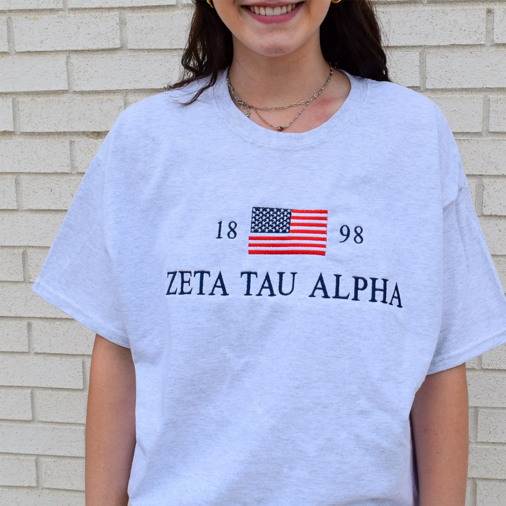 Sorority Merch Stars And Stripes Sorority T-Shirt Xmas Gifts For Besties Sorority Merch Stars And Stripes Sorority T-Shirt Xmas Gifts For Besties