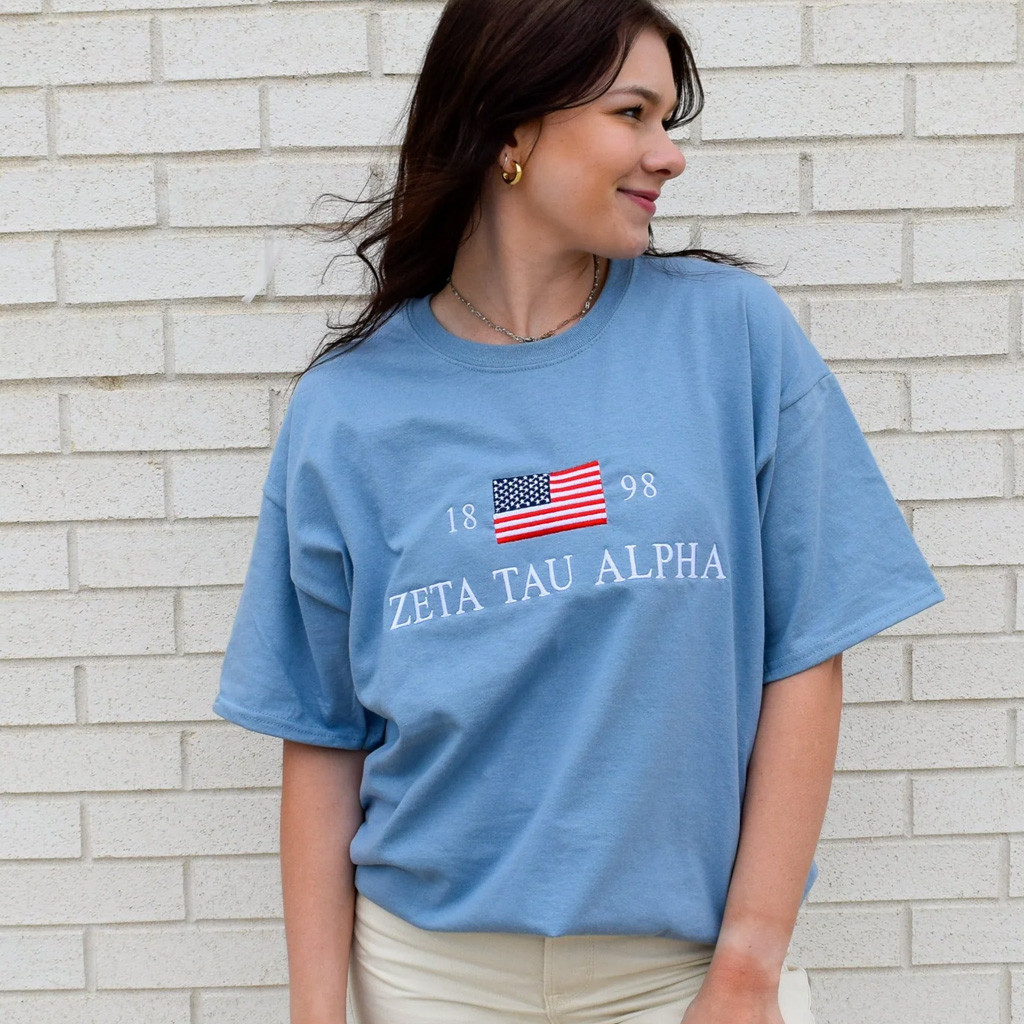 Sorority Merch Stars And Stripes Sorority T-Shirt Xmas Gifts For Sister Sorority Merch Stars And Stripes Sorority T-Shirt Xmas Gifts For Sister