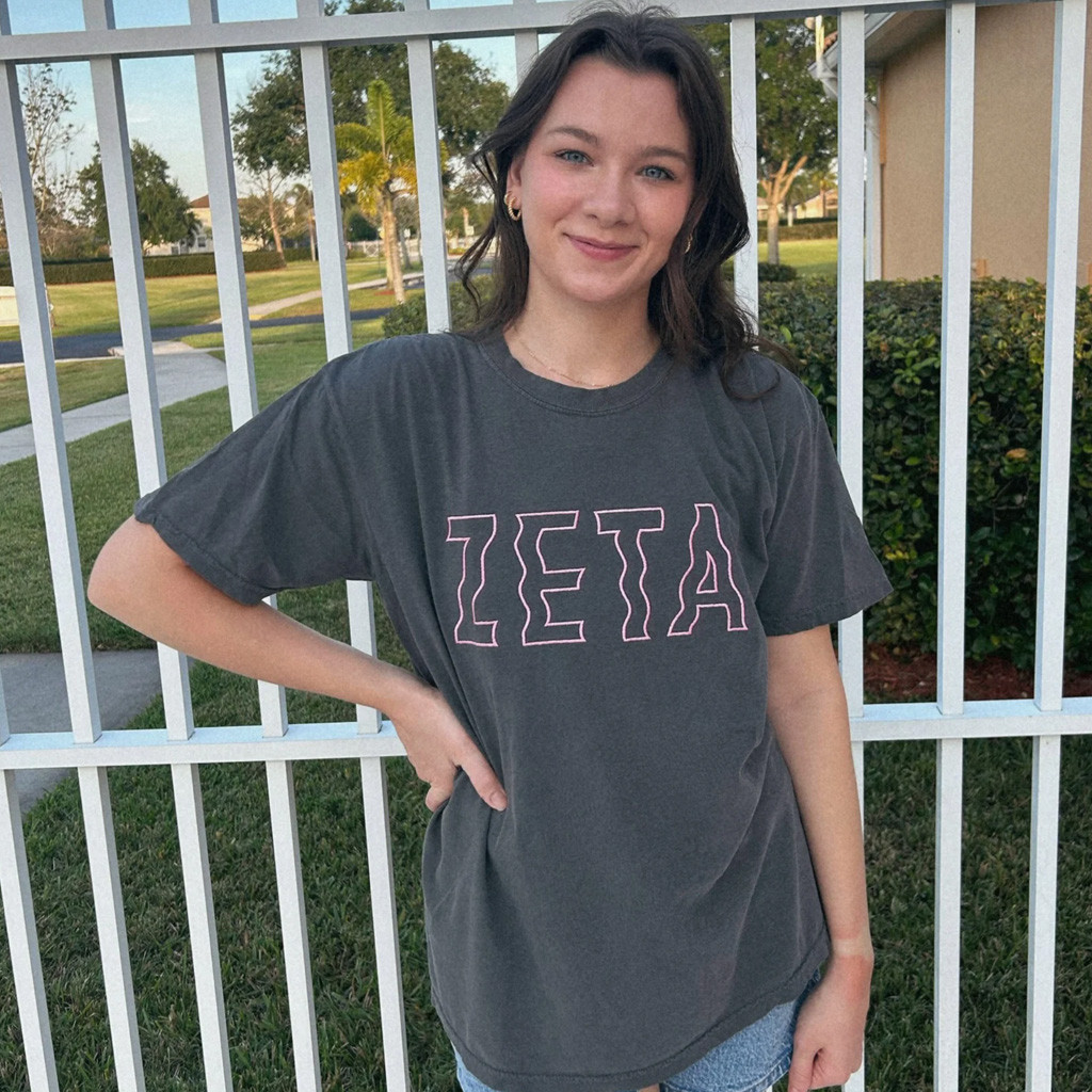 Sorority Merch Zeta Sorority T-Shirt Birthday Gifts For Girlfriend Sorority Merch Zeta Sorority T-Shirt Birthday Gifts For Girlfriend