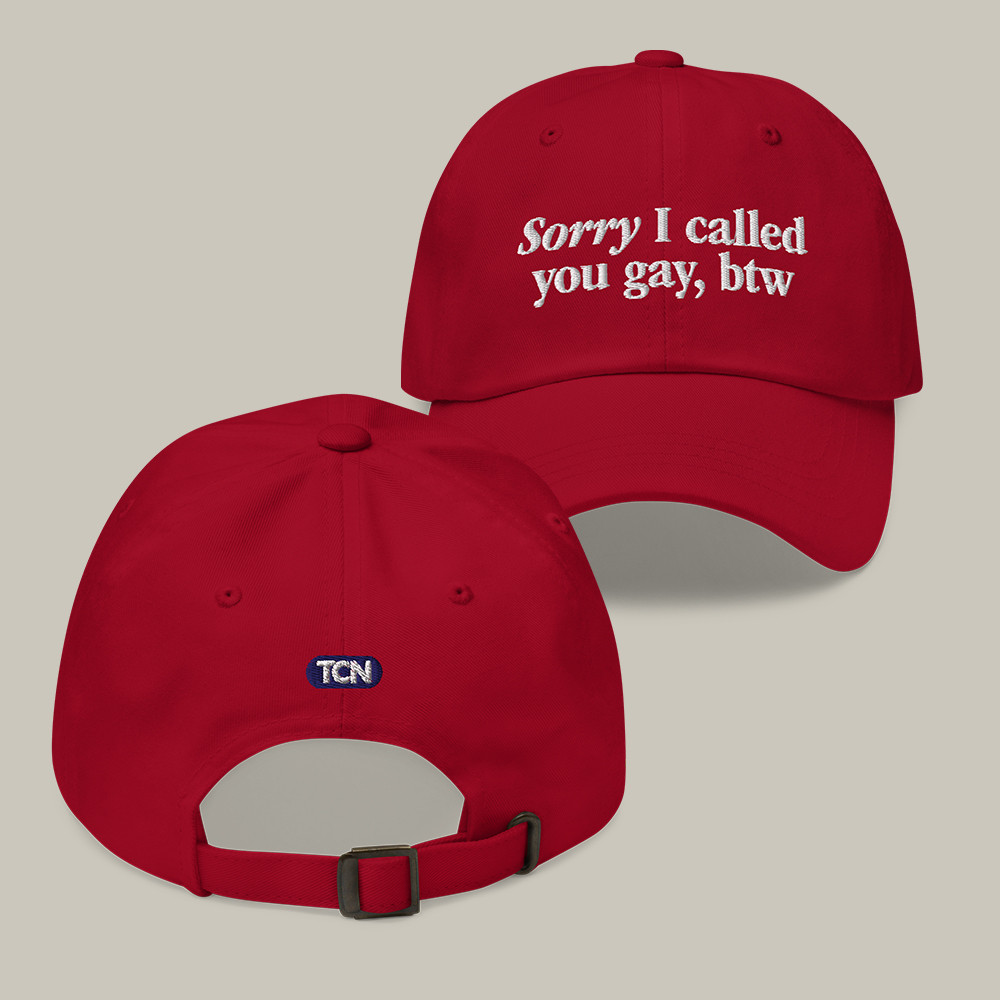 Sorry I Called You Gay Hat Tucker Carlson Network Baseball Cap Present For Him