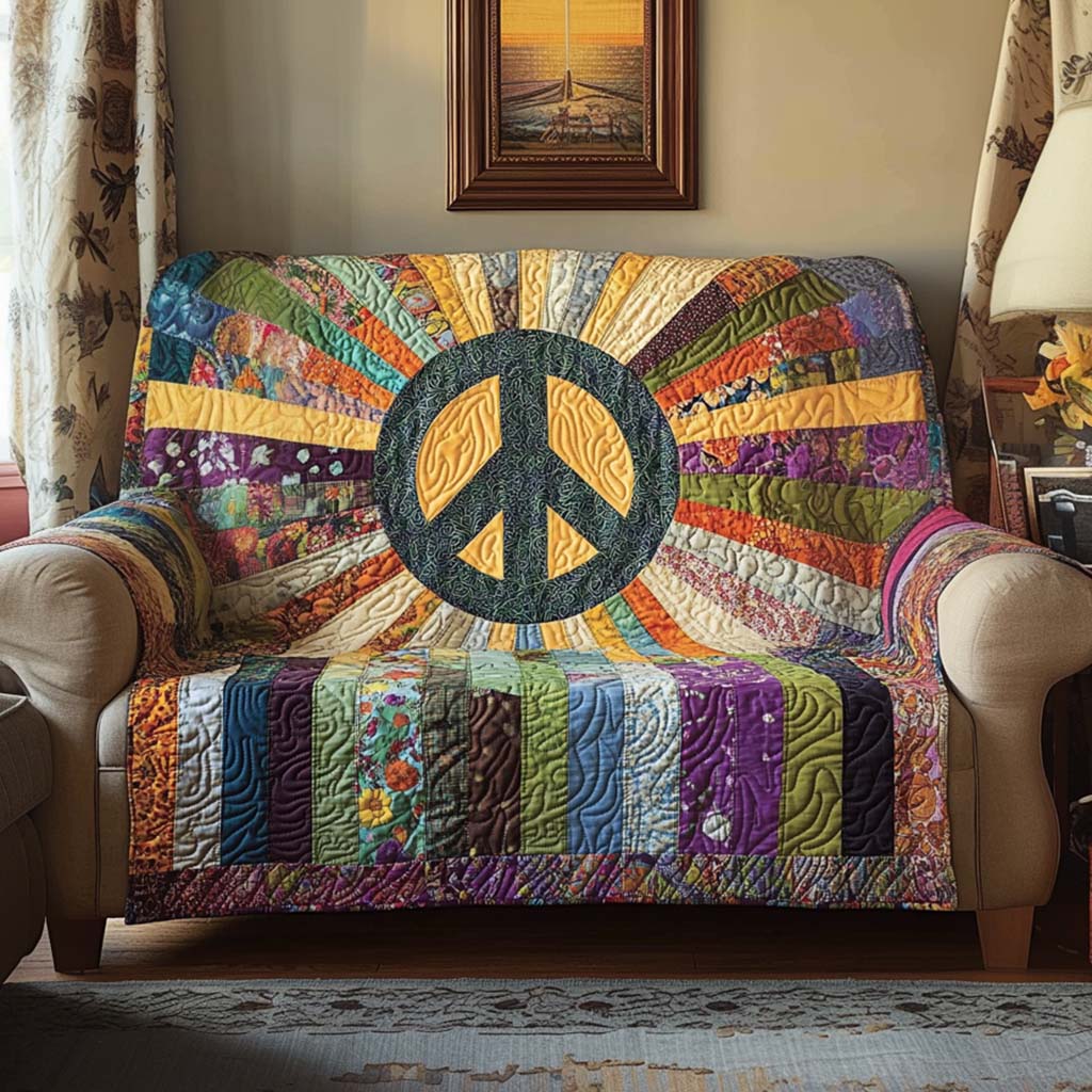 Soul Circle Quilted Sofa Cover Home Decorattions Best Christmas Gifts For Hippies