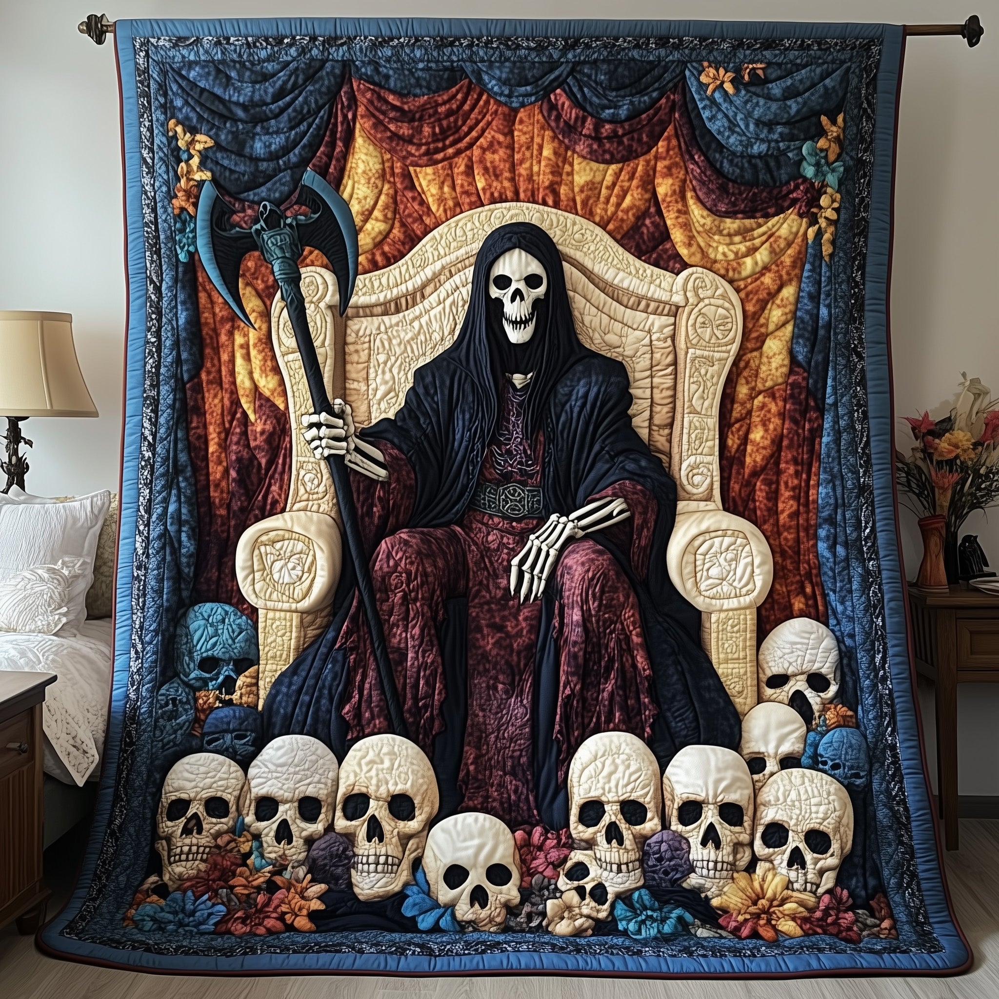 Soul Collector Quilted Blanket Nice Throw BlanketGrand Daughter Xmas Gifts