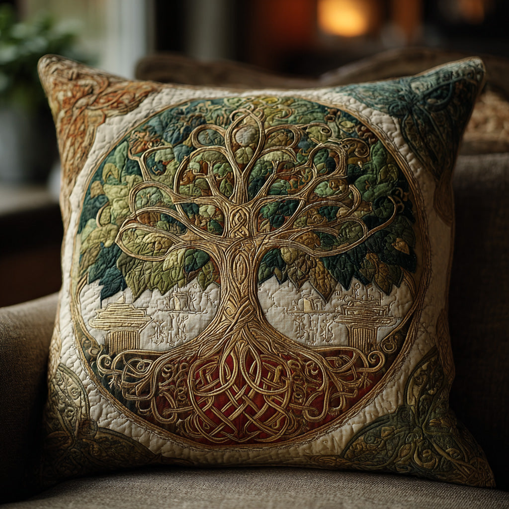 Soulwood Bloom Quilted Pillow Case Boho Style Trendy Home Decor Gifts For Farmers
