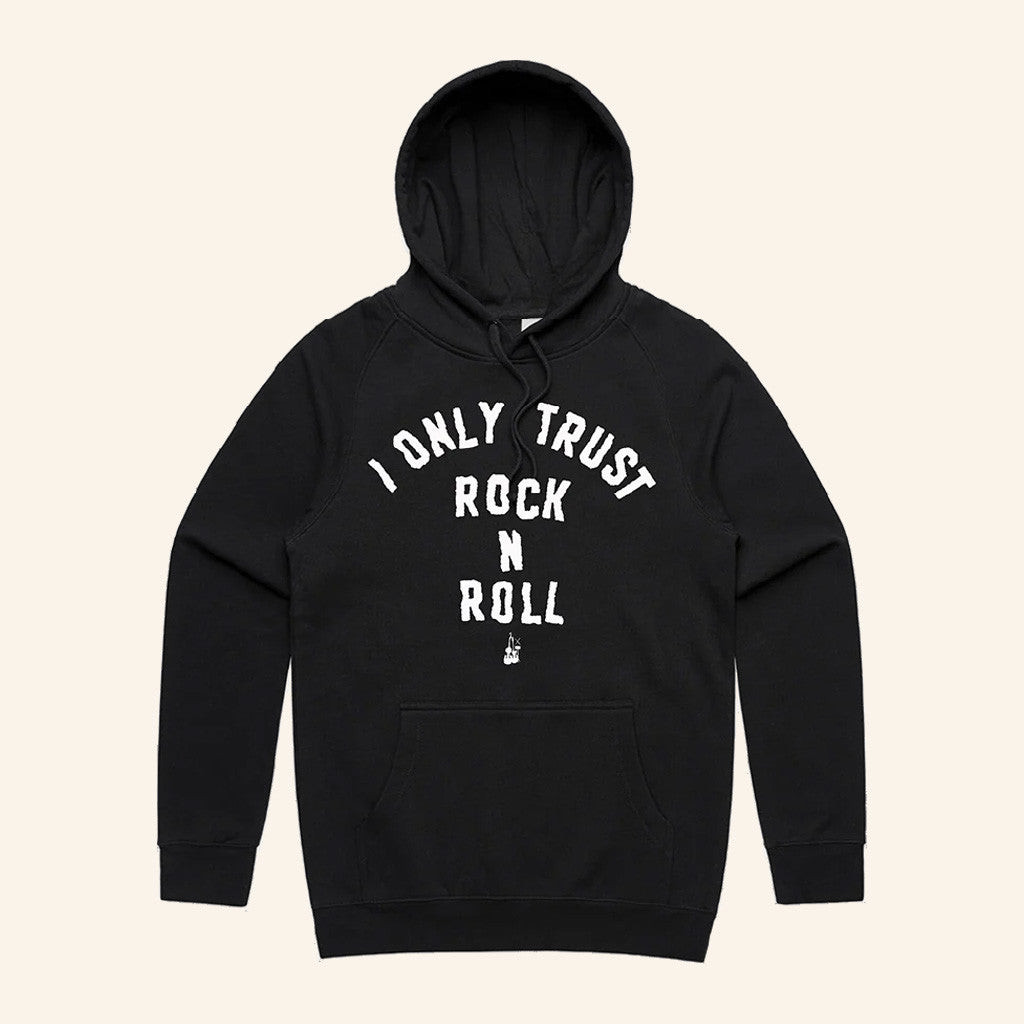 Sound Merch The Living End I Only Trust Rock N Roll Black Hoodie Gifts For Fans Sound Merch The Living End I Only Trust Rock N Roll Black Hoodie Gifts For Fans