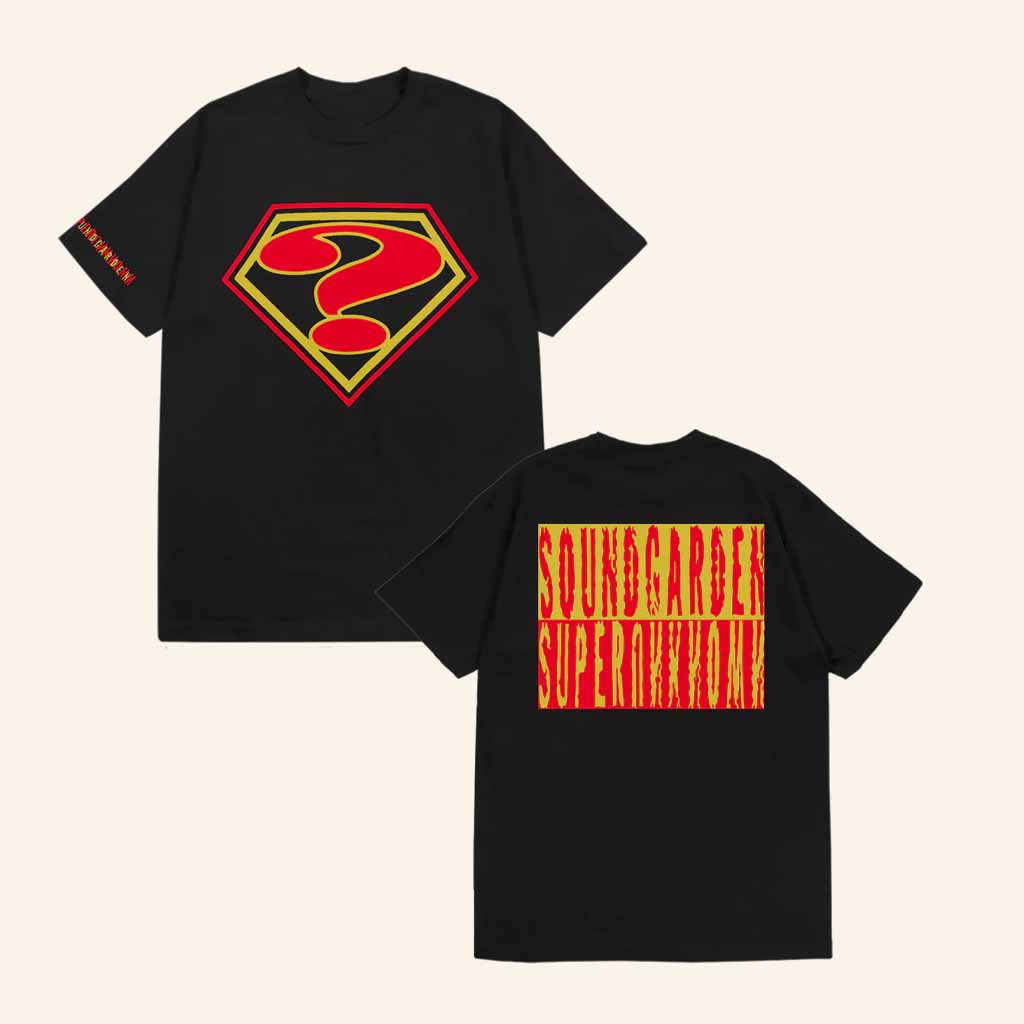Soundgarden Merch Superunknown Black T-Shirt Gift Ideas For Music Lovers Soundgarden Merch Superunknown Black T-Shirt Gift Ideas For Music Lovers