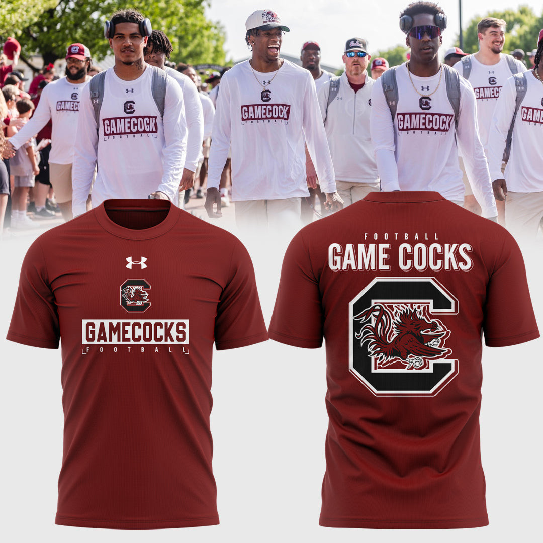 South Carolina Gamecocks Men's Football T-Shirt Unique Gifts For Gamecocks Fans