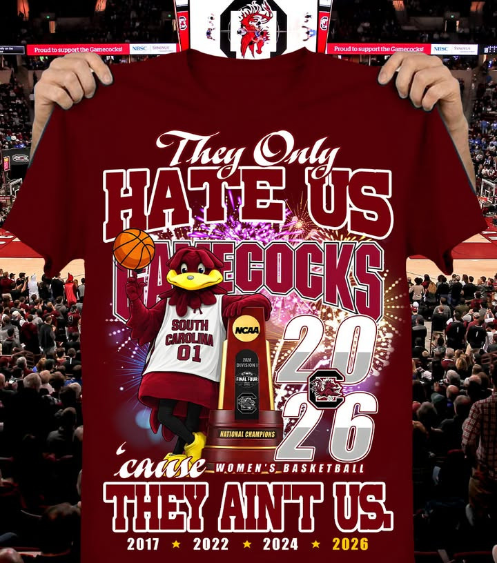 South Carolina Gamecocks Merch Gamecocks Hate Us Because They Ain't Us T-Shirt Gift For Fans