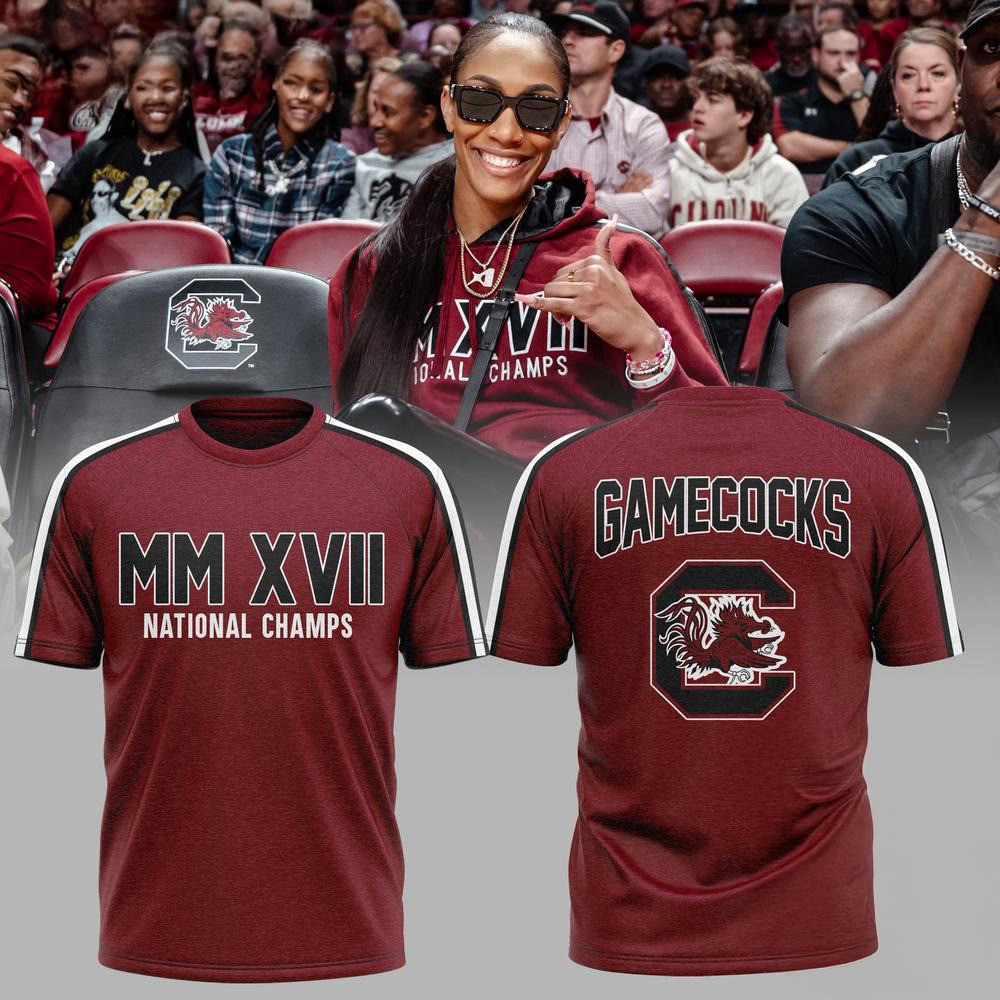 South Carolina Gamecocks MM XVII National Champs Shirt Best Gifts For Football Fans