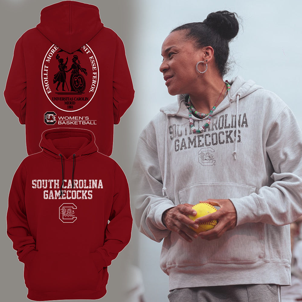 South Carolina Gamecocks Women's Basketball Hoodie Special New Coach SC Gamecocks Merch