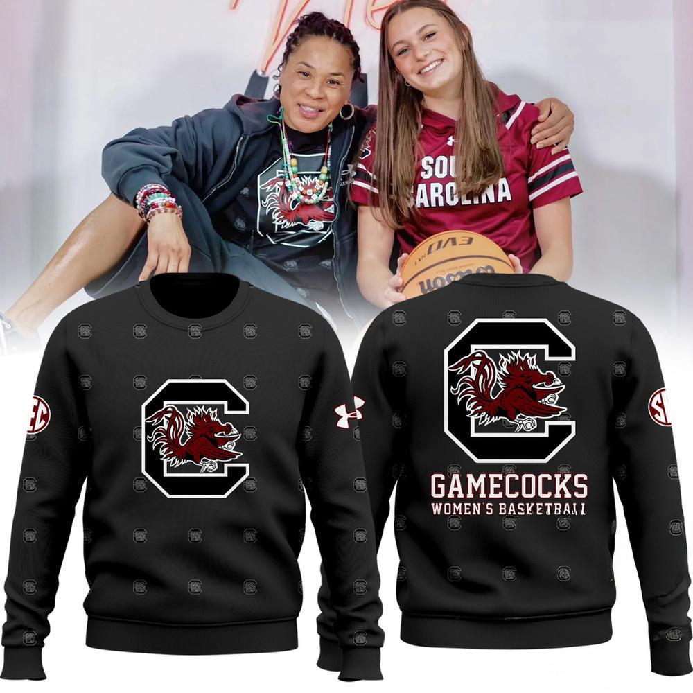 South Carolina Gamecocks Women's Basketball New Design Sweatshirt Gift For Basketball Lover