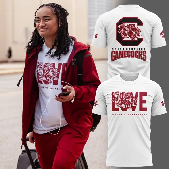 South Carolina Gamecocks Women's Basketball T-Shirt Clothing Fan Merch Gift Ideas
