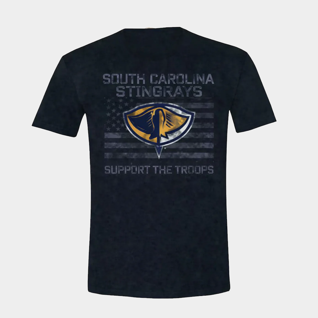 South Carolina Hockey Team Merch Military Appreciation T-Shirt 2026 Support The Troops Shirt