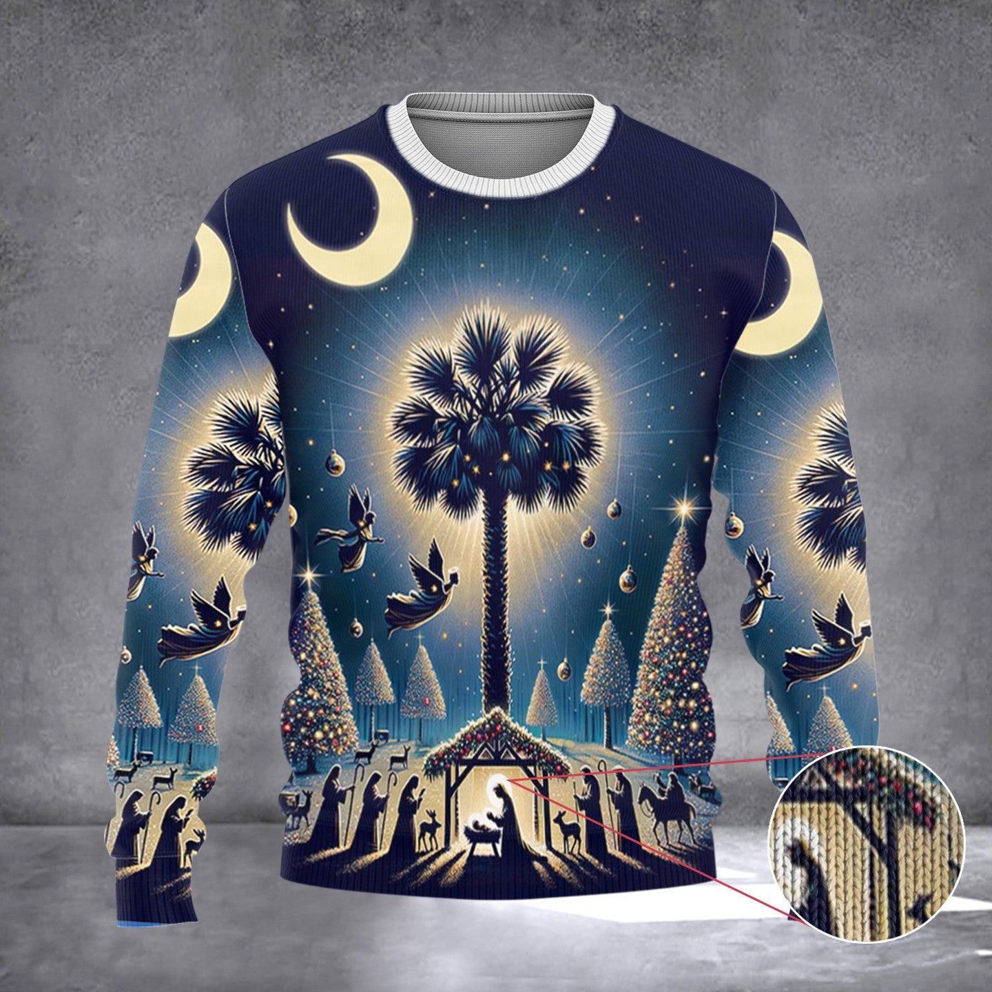 South Carolina Nativity Of Jesus Ugly Christmas Sweater Best Christian Christmas Gifts South Carolina Nativity Of Jesus Ugly Christmas Sweater Best Christian Christmas Gifts