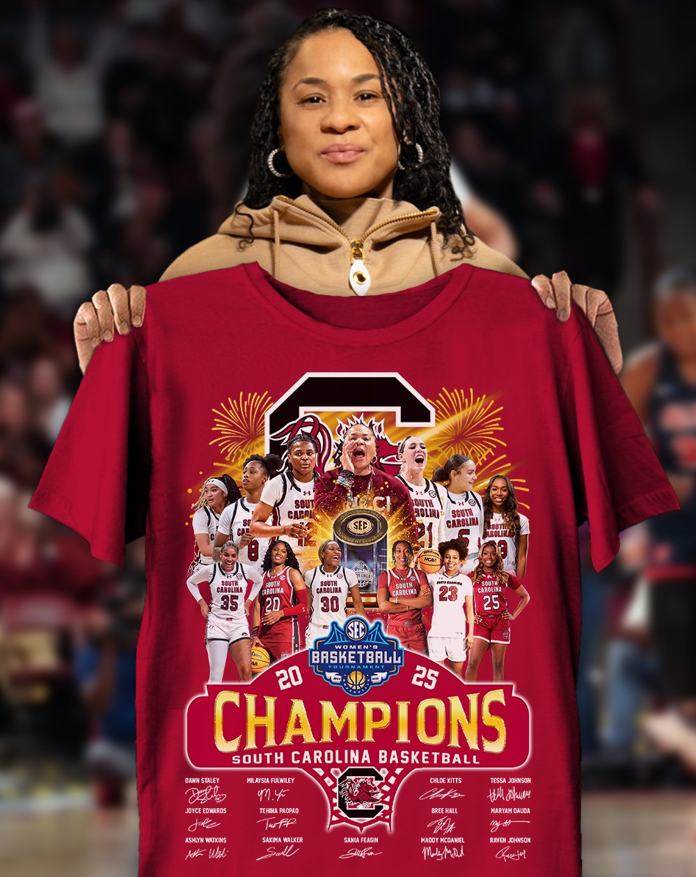 South Carolina Women's Basketball Champions 2025 Shirt Gifts For Basketball Fans