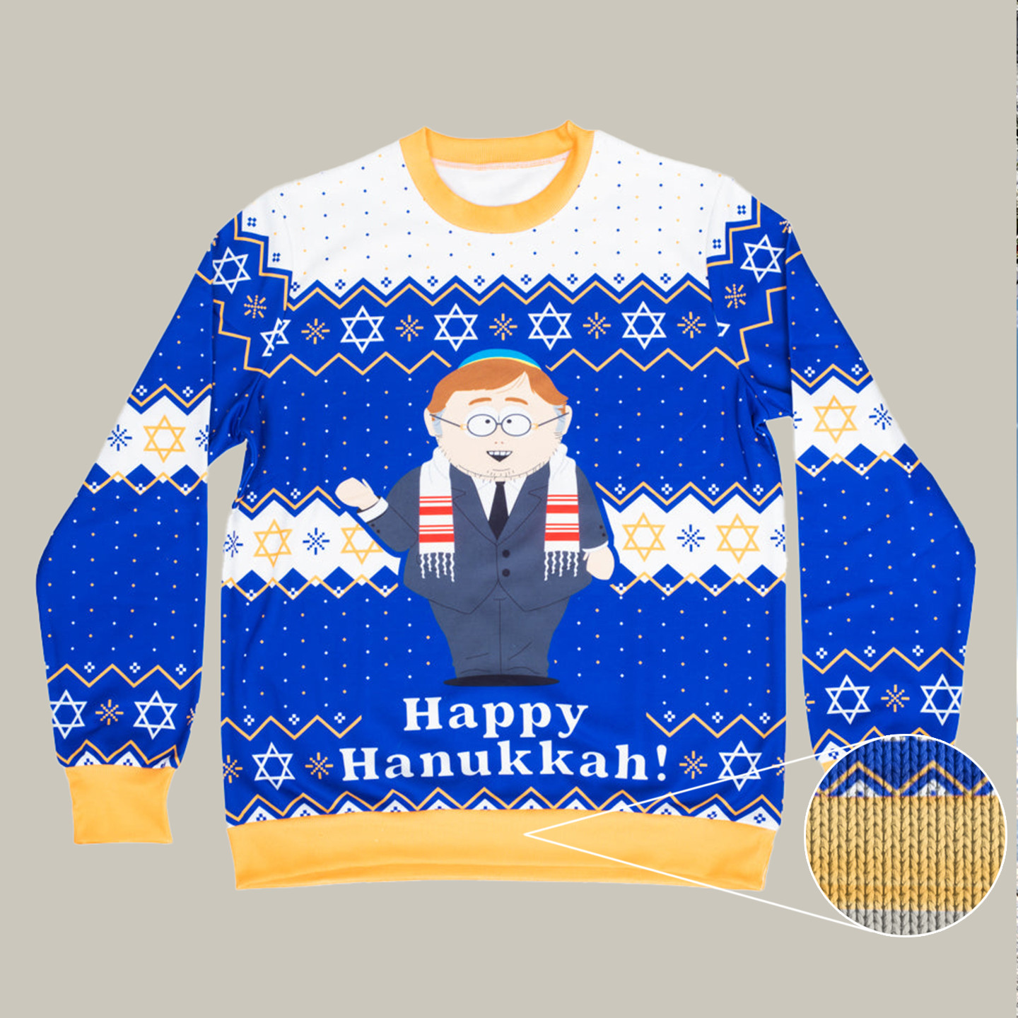 South Park Cartman Happy Hanukkah Ugly Sweater Funny Ugly Xmas Sweaters Xmas Gifts For Dad