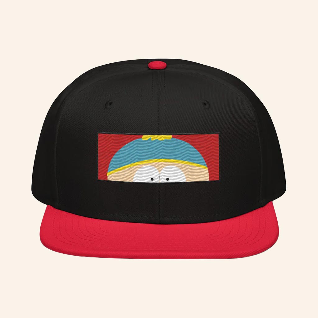South Park Merch Cartman Face Snapback Hat Gifts Ideas For Son