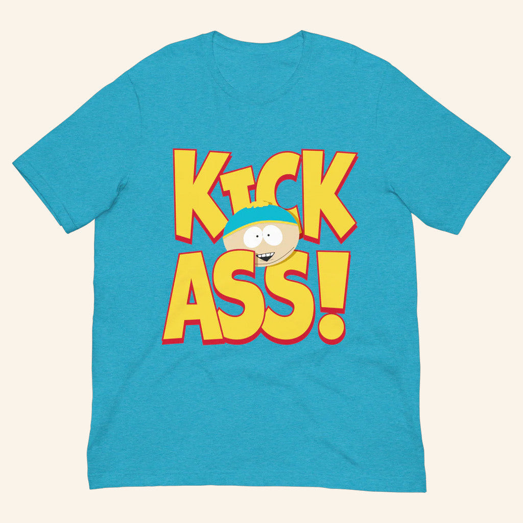 South Park Merch Cartman Kick Ass T-Shirt Gifts For Friends