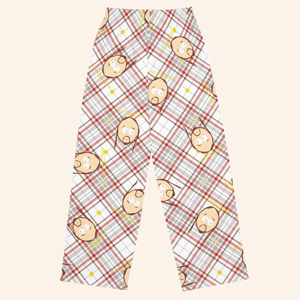 South Park Merch Jesus Plaid Pajama Pants Funny Jesus Apparel Gifts For Christian South Park Merch Jesus Plaid Pajama Pants Funny Jesus Apparel Gifts For Christian