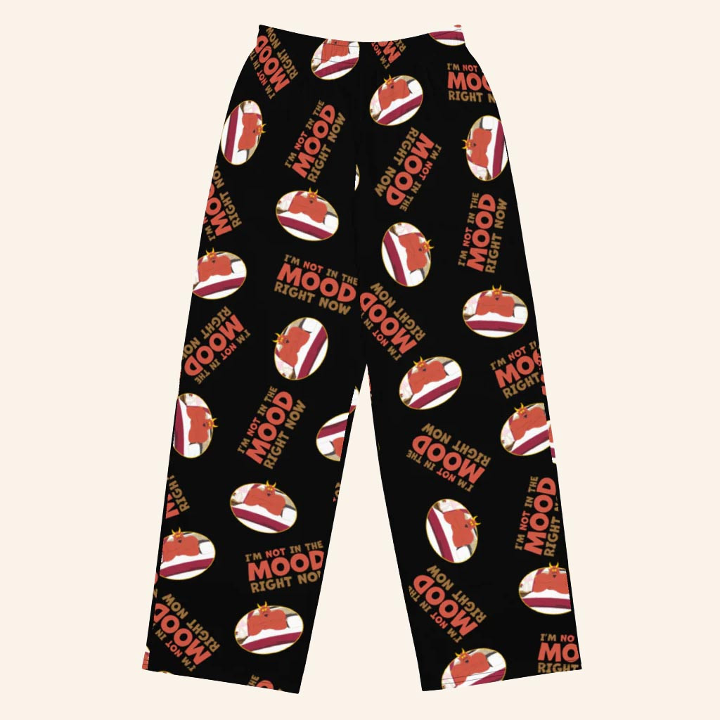 South Park Merch Satan I'm Not In The Mood Right Now Pajama Pants Gifts Ideas For Friends