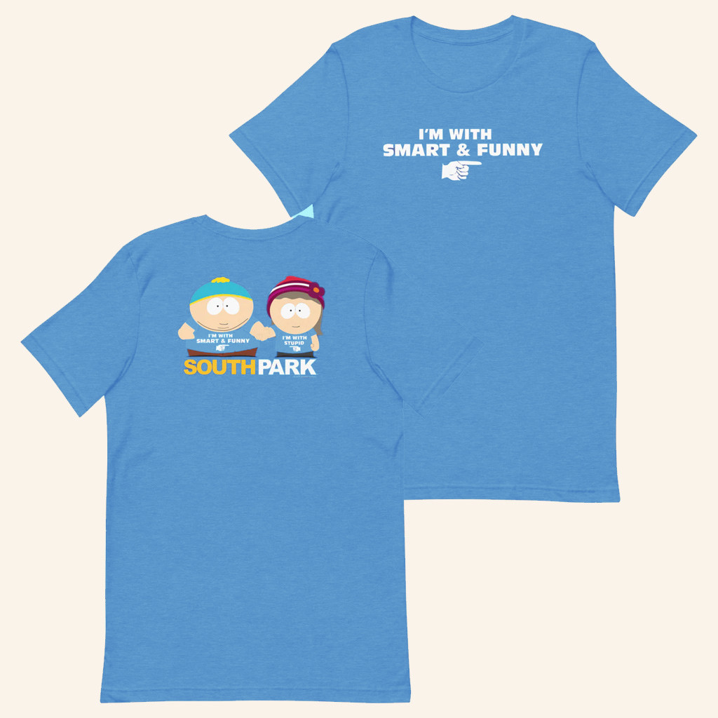 South Park Merch South Park As Seen On I'm With Smart And Funny T-Shirt Gifts For Him South Park Merch South Park As Seen On I'm With Smart And Funny T-Shirt Gifts For Him