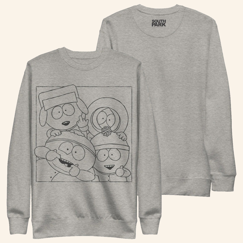 South Park Merch South Park Boys Crewneck Sweatshirt Gifts For Friends