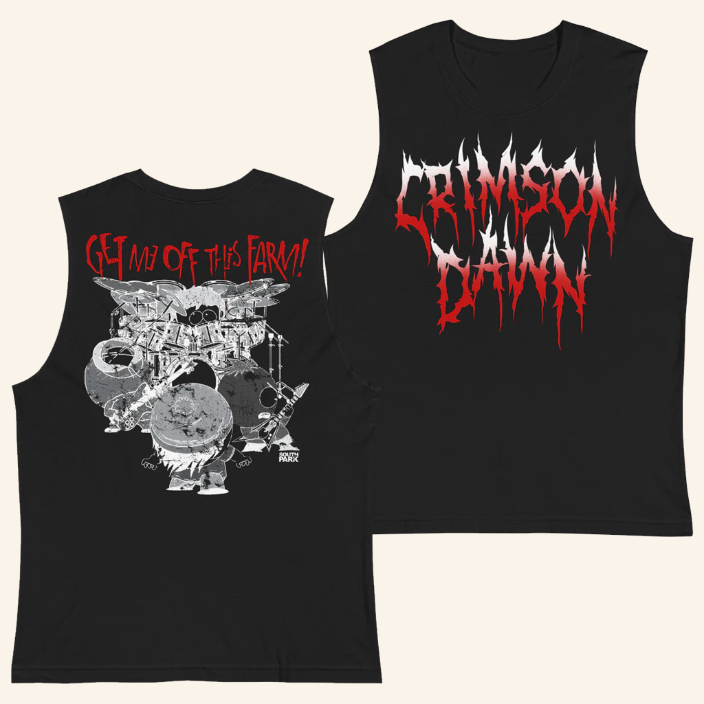 South Park Merch South Park Butters Crimson Dawn Muscle Tanks Gifts For Brother