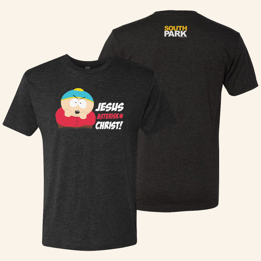 South Park Merch South Park Cartman Jesus Christ T-Shirt Gifts For Husband South Park Merch South Park Cartman Jesus Christ T-Shirt Gifts For Husband