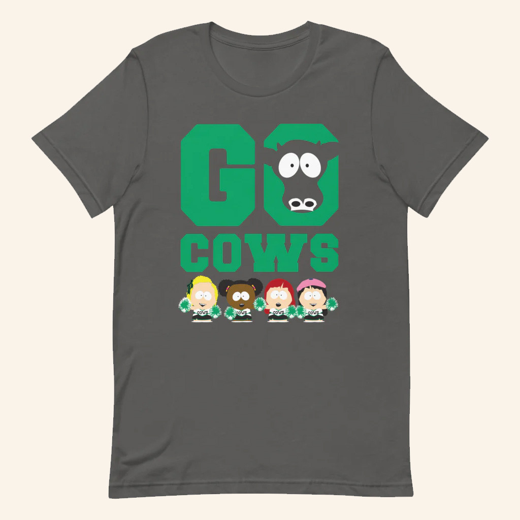 South Park Merch South Park Go Cows T-Shirt Best Birthday Gift For Him