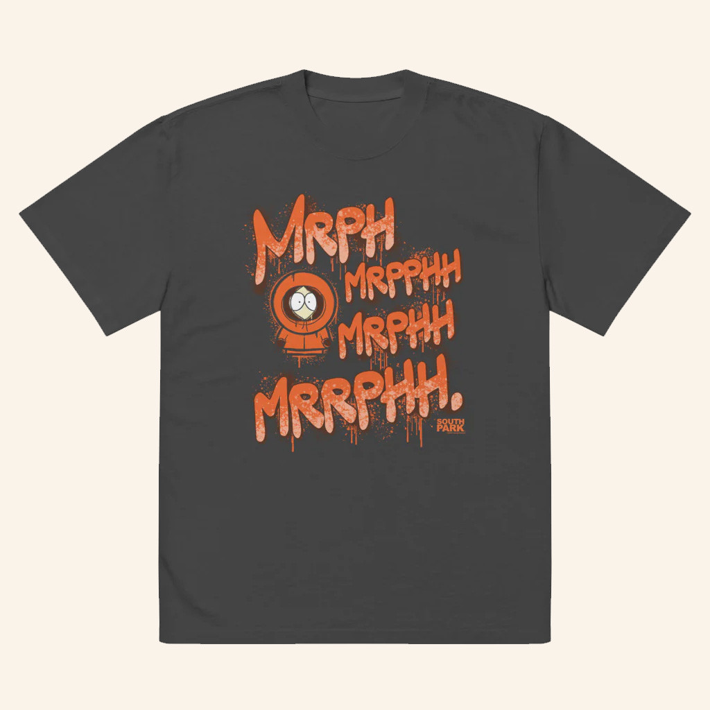 South Park Merch South Park Kenny Mrph Mrpphh Graffiti T-Shirt Christmas Gifts For Husband