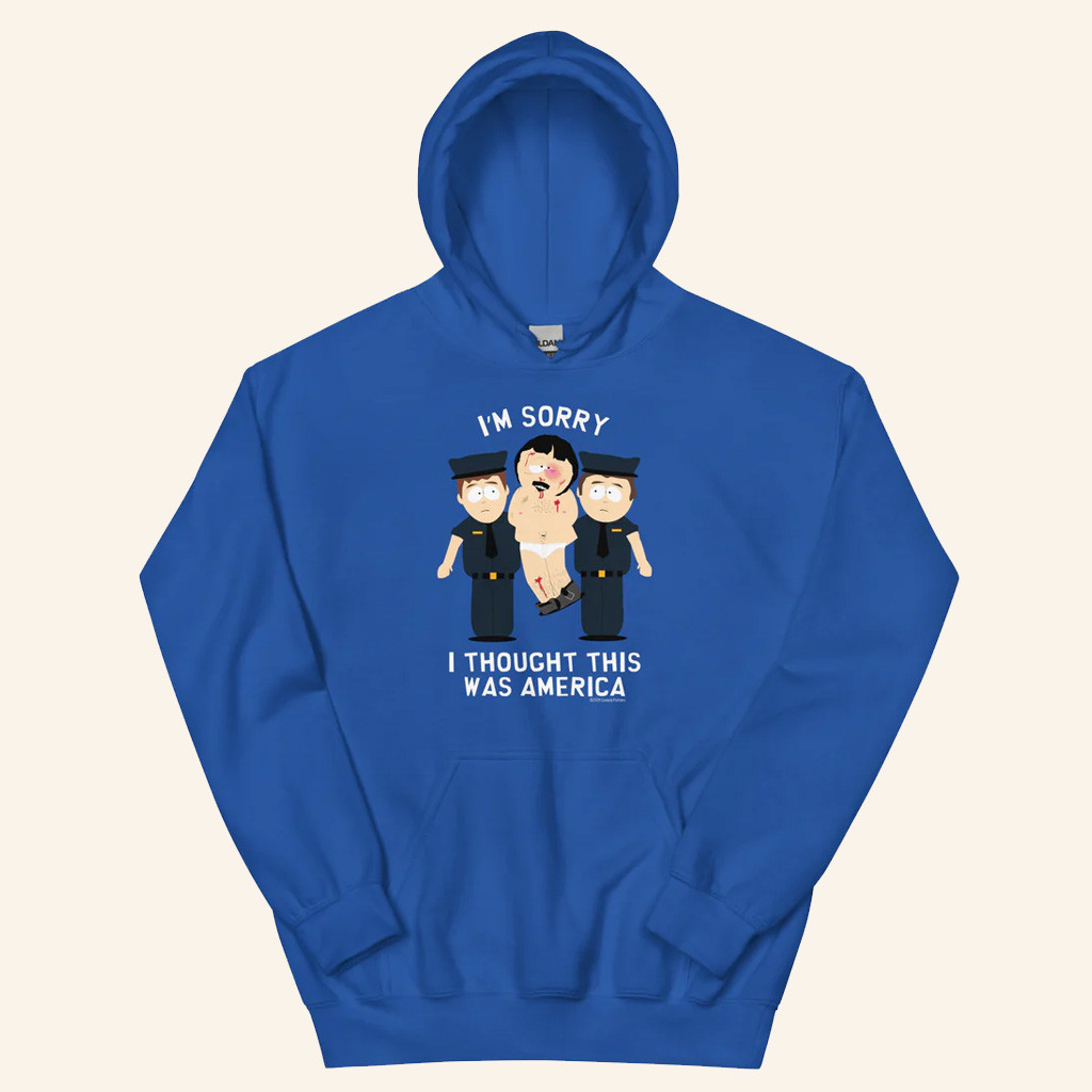South Park Merch South Park Randy I Thought This Was America Hoodie Christmas Gifts For Guys