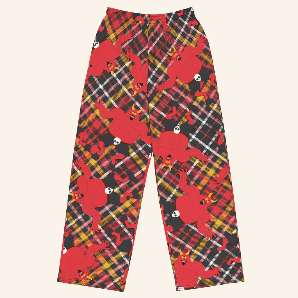 South Park Merch South Park Satan Plaid Sweatpants Christmas Ideas For Her