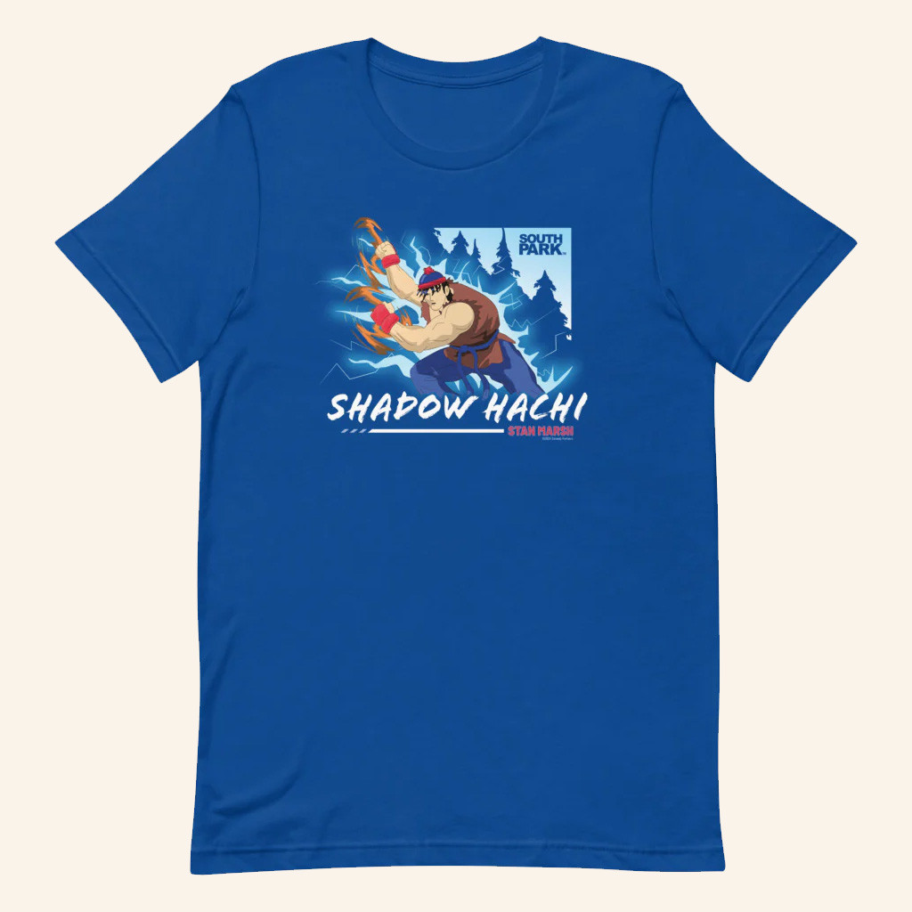 South Park Merch South Park Shadow Hachi Stan T-Shirt Good Christmas Gifts For Boyfriend