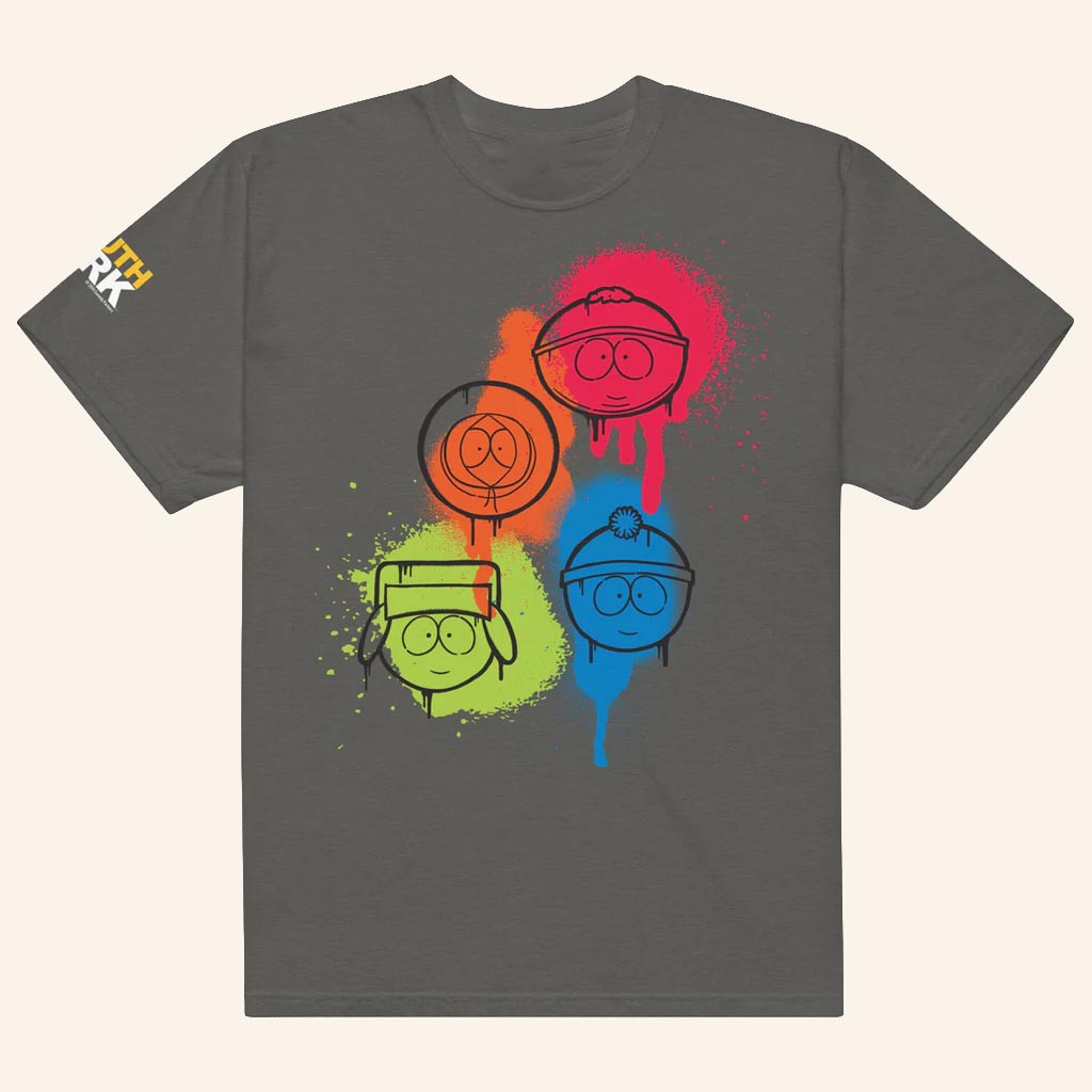 South Park Merch South Park Spray Paint T-Shirt Cool Gifts For Besties