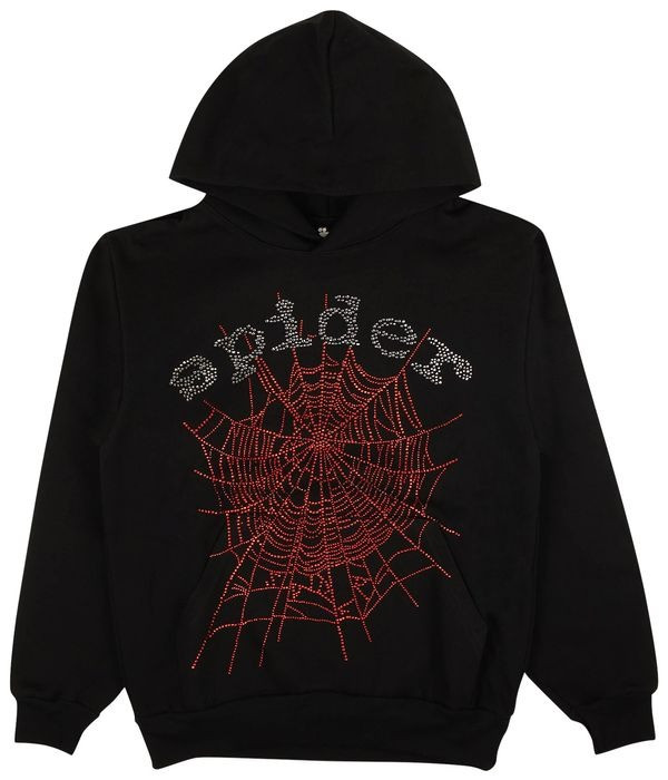 Sp5der Hoodie Black Red 555 Spider Web Hoodie Apparel Merchandise Gift Ideas