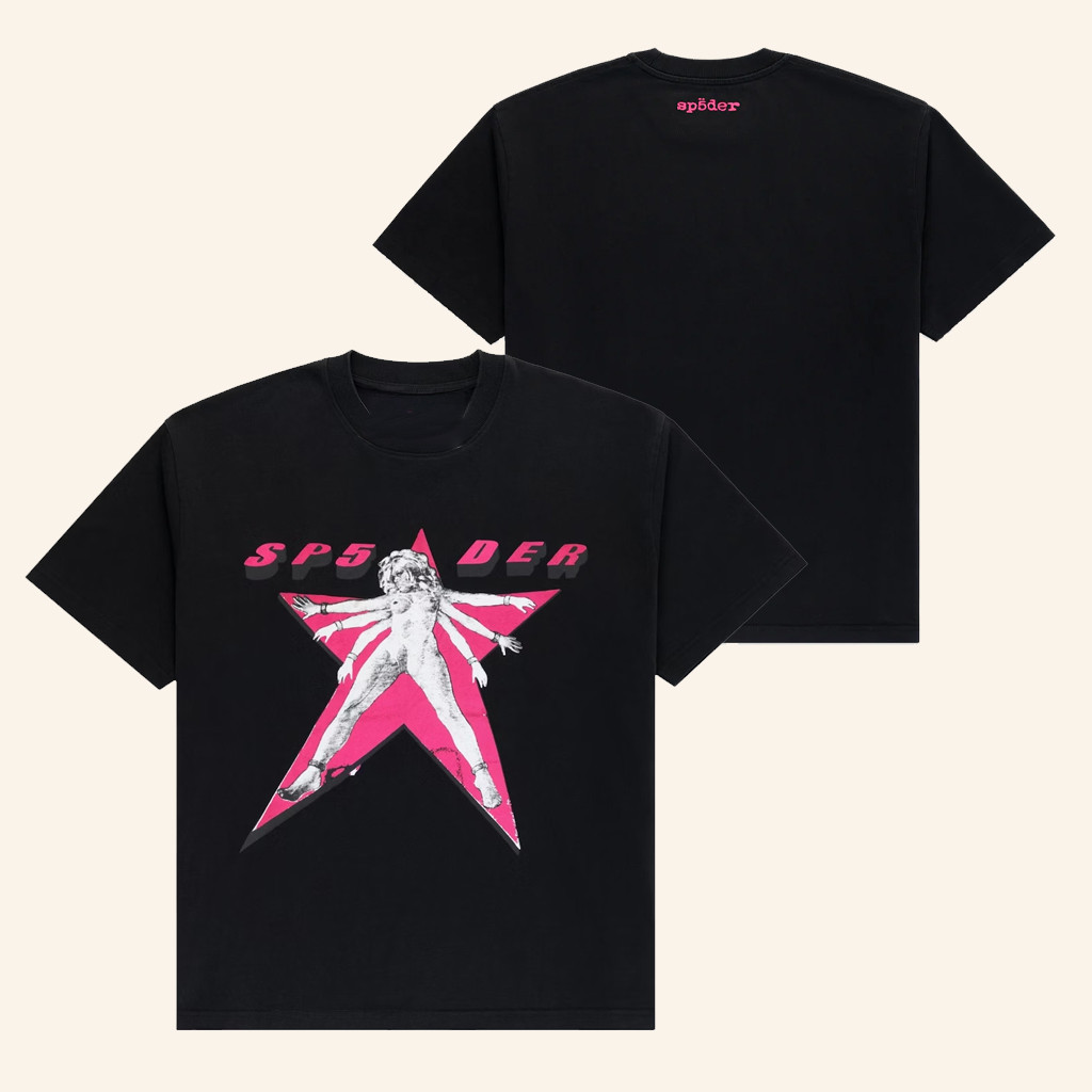 Sp5der Merch Star Girl Black T-Shirt Birthday Ideas For Husband Sp5der Merch Star Girl Black T-Shirt Birthday Ideas For Husband