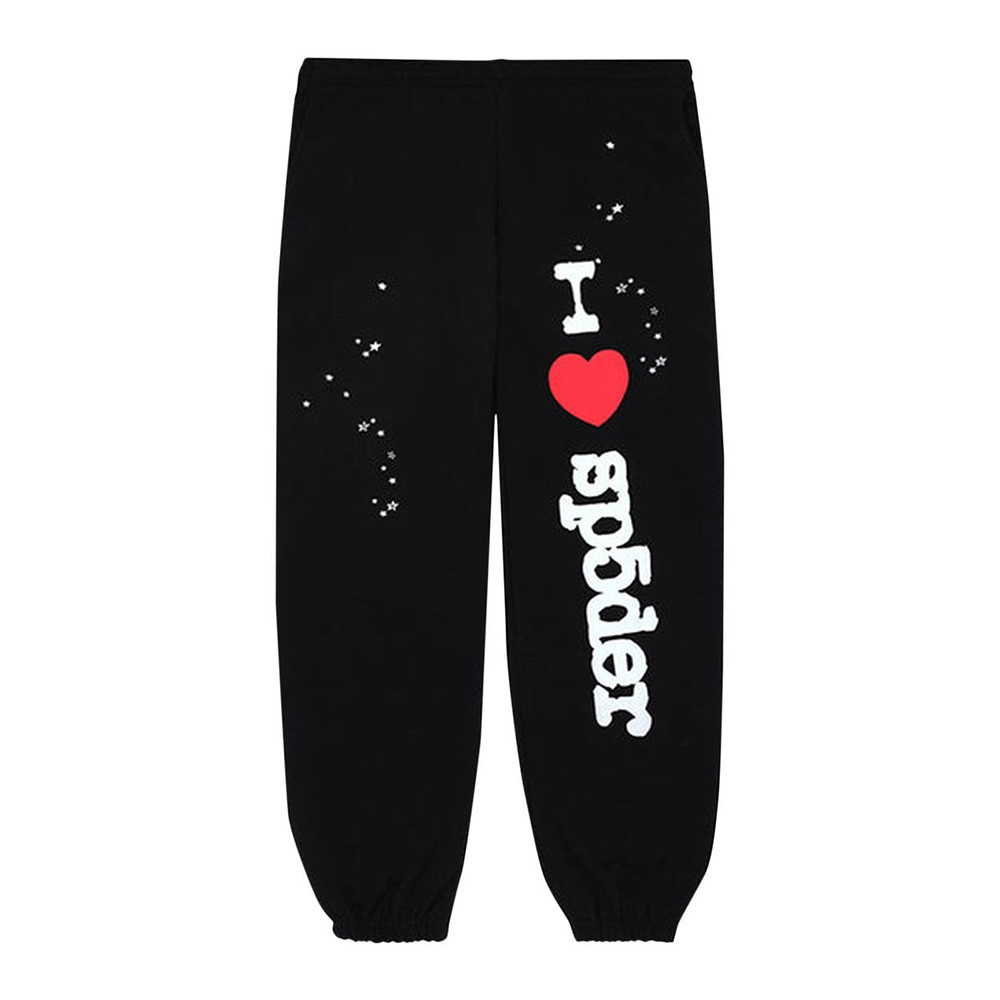 Sp5der Souvenir Sweatpants I Love Sp5der Apparel 555 Spider Clothing Merchandise