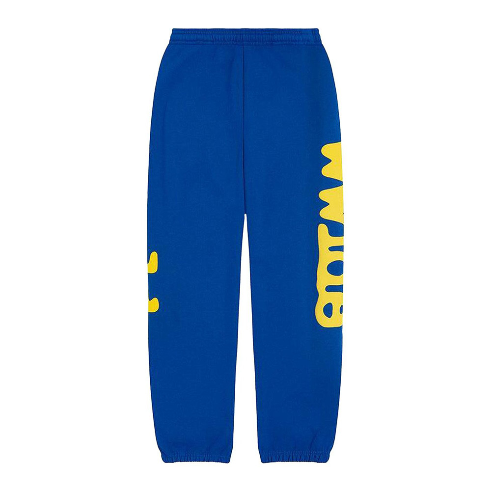 Sp5der TC5 Beluga Sweatpant Blue 555 Spider Web Merch Apparel Gifts For Brothers