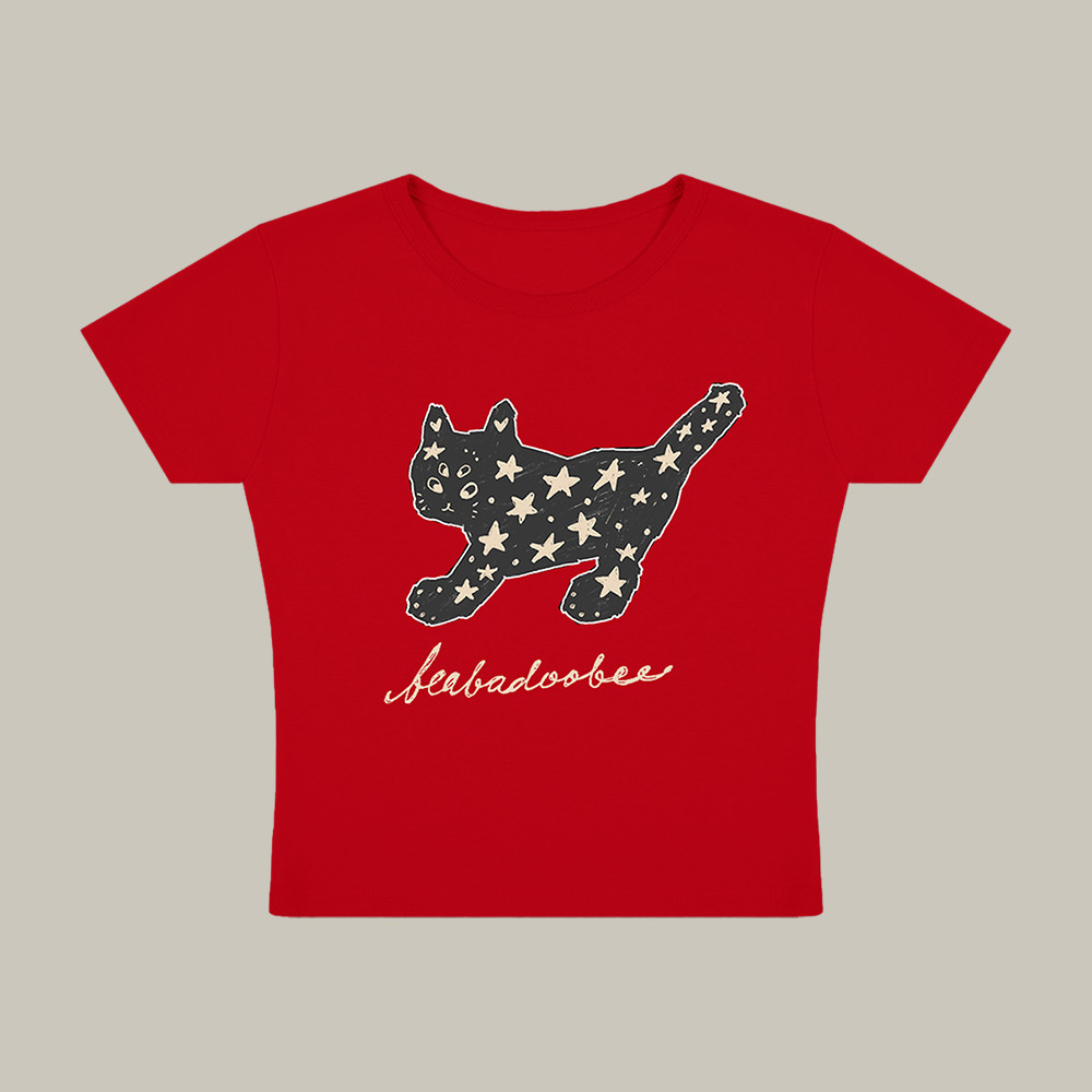 Space Cat Beabadoobee Baby Tee Beabadoobee Music Fan Merch Mother's Day Gift For Cat Lovers