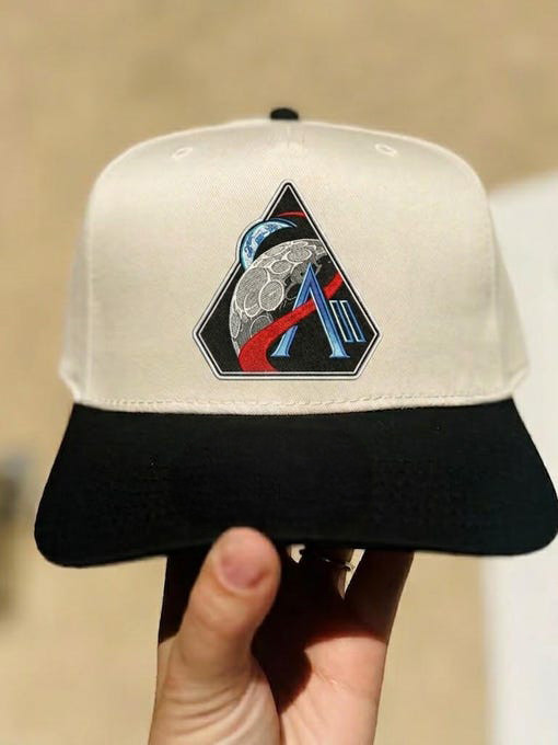 Space Exploration Mission Emblem Hat Lunar Earth Journey Cap Gift For Science Geeks