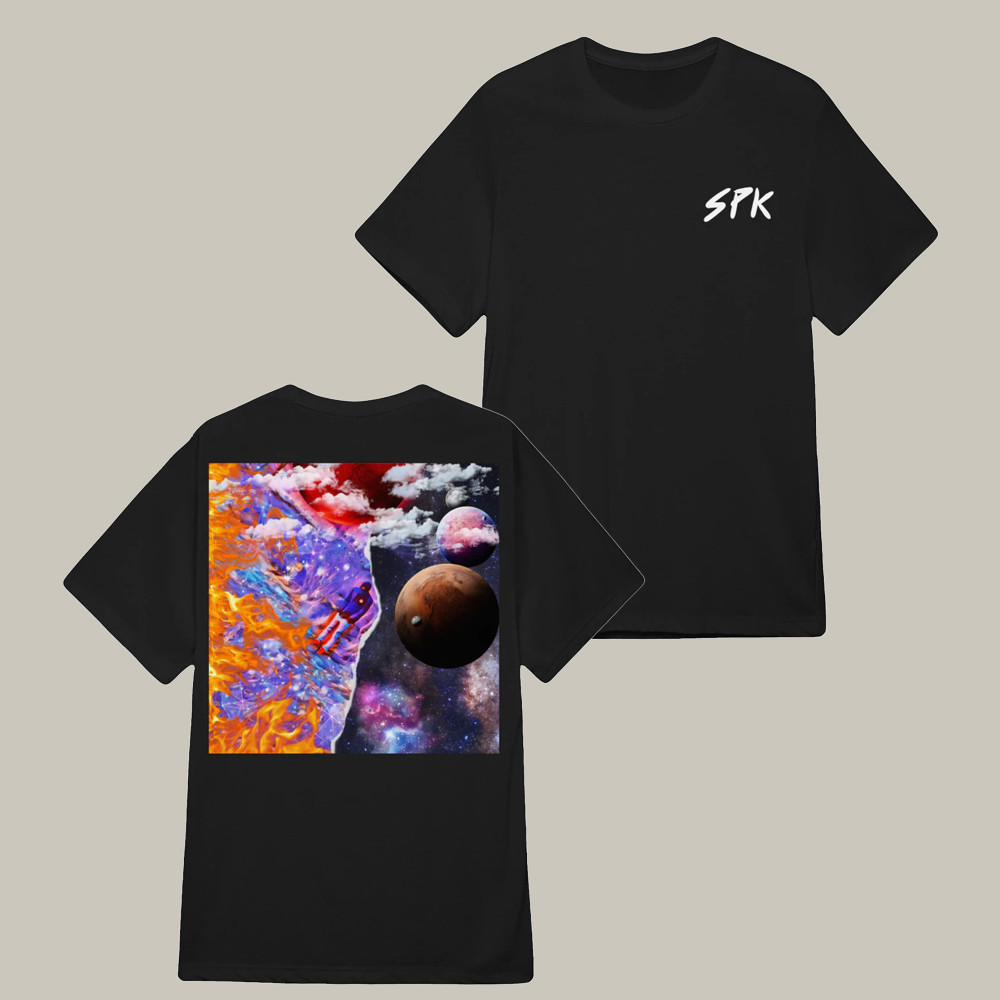 Space King Merch Art Wave SPK T-Shirt Space King Clothing Line Gifts For Enthusiasts