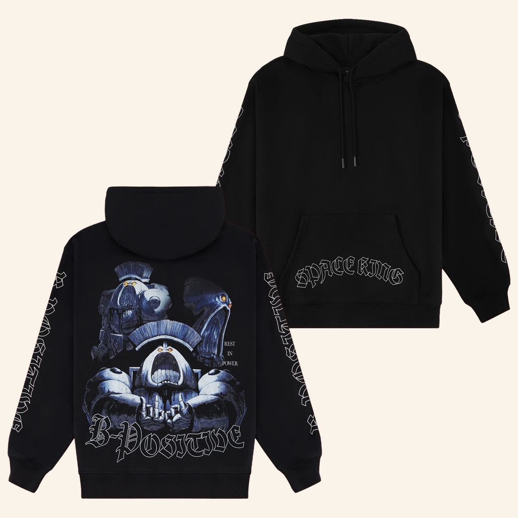 Space King Merch B Positive Hoodie Christmas Gifts For Boyfriend Space King Merch B Positive Hoodie Christmas Gifts For Boyfriend