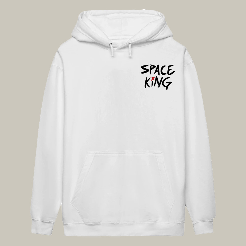 Space King Merch Inverted Hoodie Animated Web Series Apparel Unique Gifts For Husband