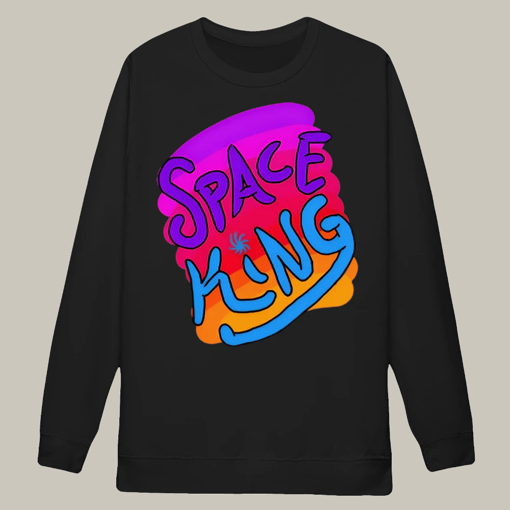 Space King Merch Sunset Long Sleeve Shirt Space King Apparel Gifts For Astronaut Lovers