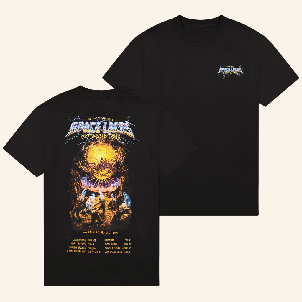 Space Laces Merch 1987 World Tour T-Shirt Best Gifts For DJ Fans Space Laces Merch 1987 World Tour T-Shirt Best Gifts For DJ Fans
