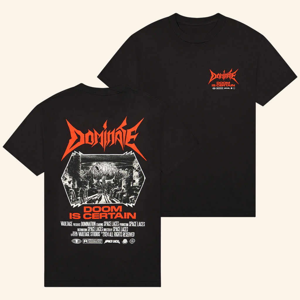 Space Laces Merch Dominate Doom Is Certain T-Shirt Gifts For DJ Lovers Space Laces Merch Dominate Doom Is Certain T-Shirt Gifts For DJ Lovers
