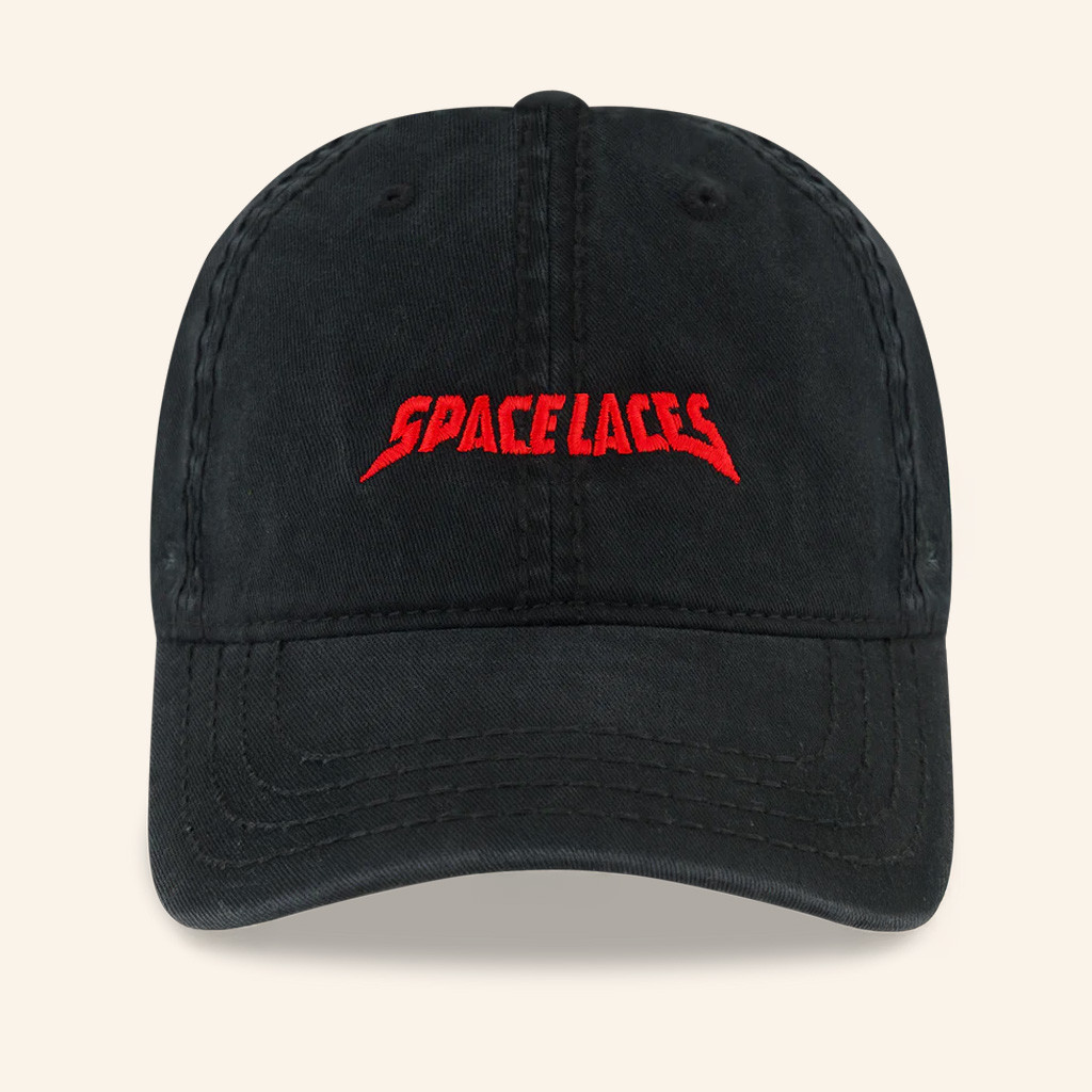 Space Laces Merch Space Laces Logo Embroidered Hat Gift Ideas For DJ Fans
